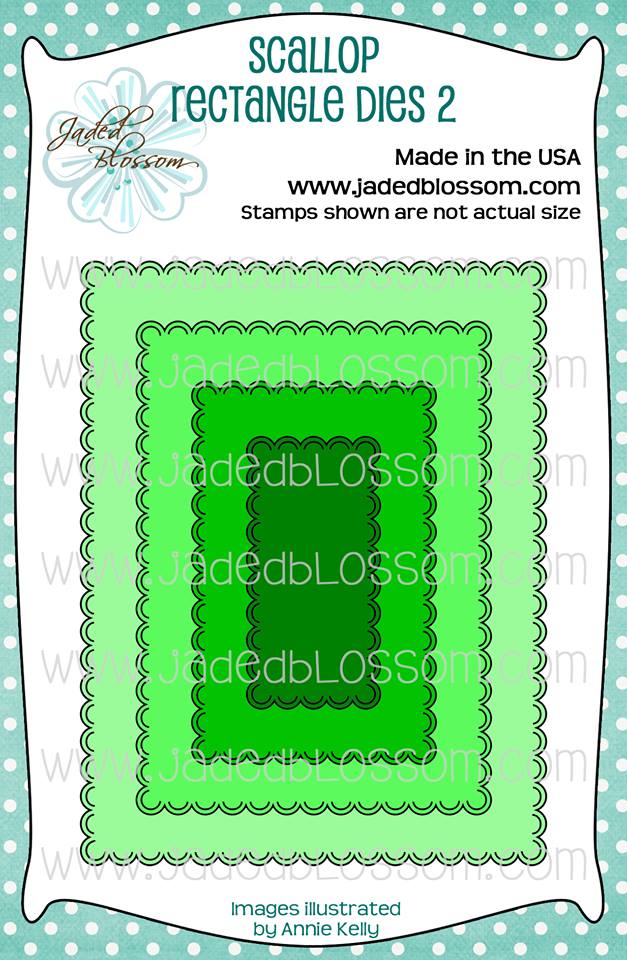 Scallop Rectangle Dies 2