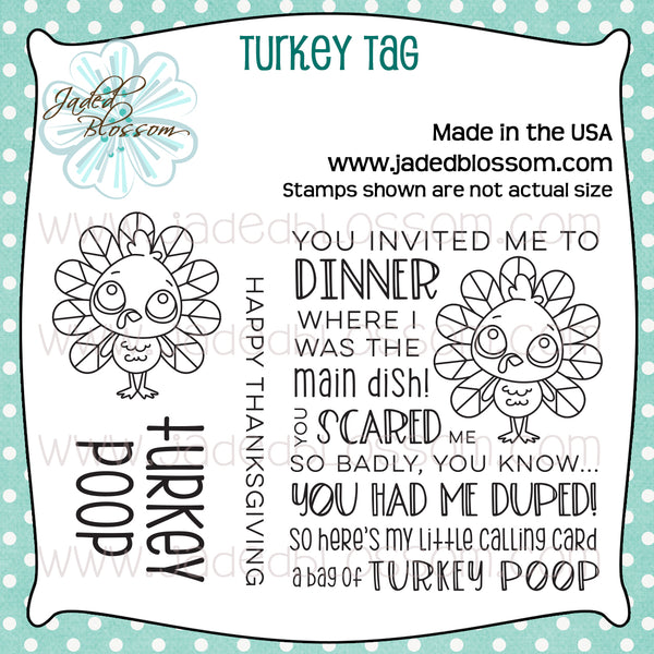 Turkey Tags - Jaded Blossom