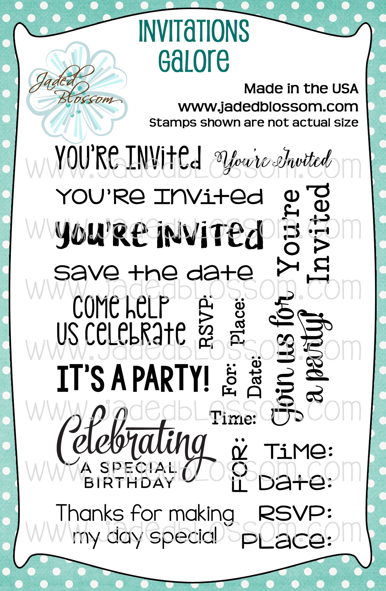 Invitations Galore