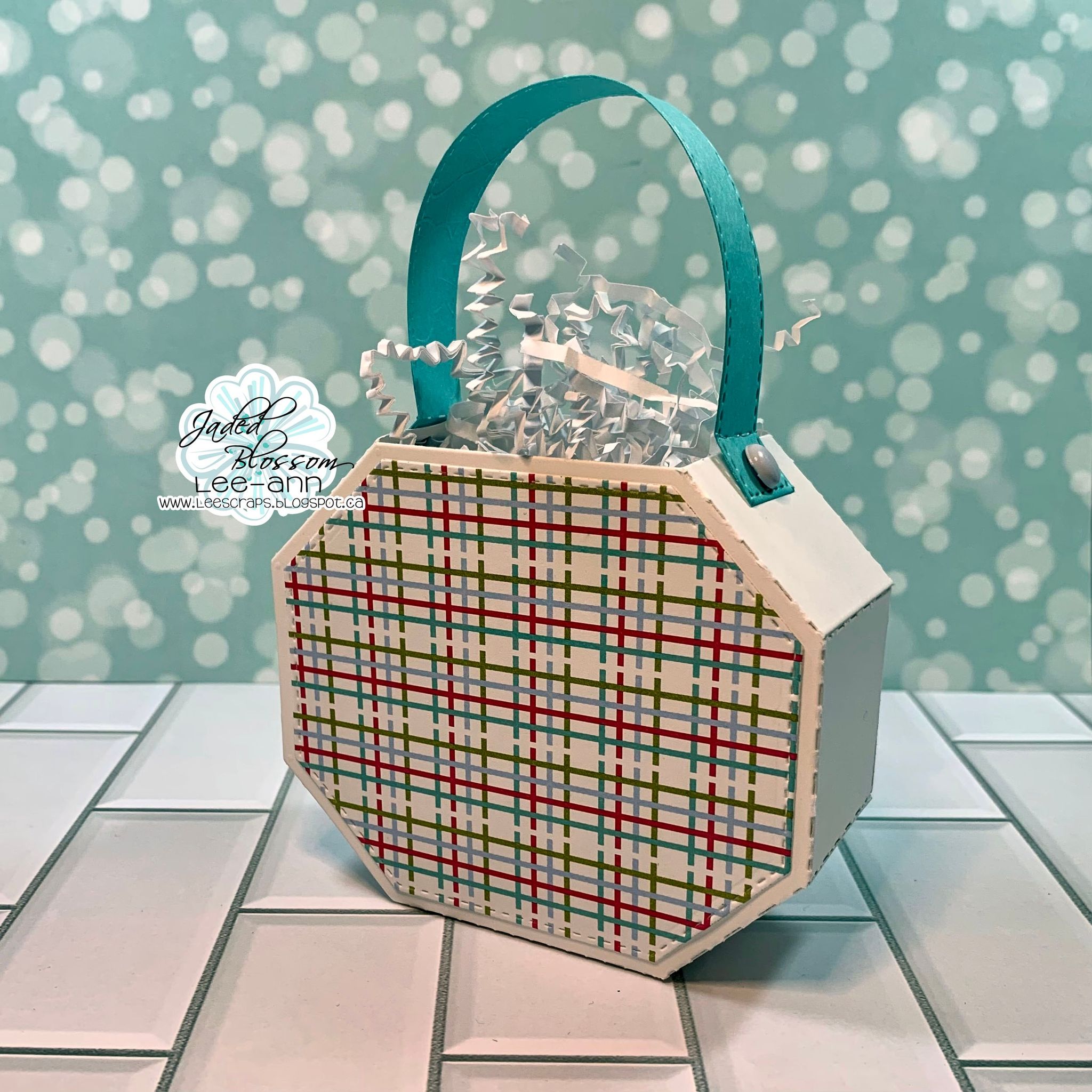 Octagon Treat Box Die - Jaded Blossom