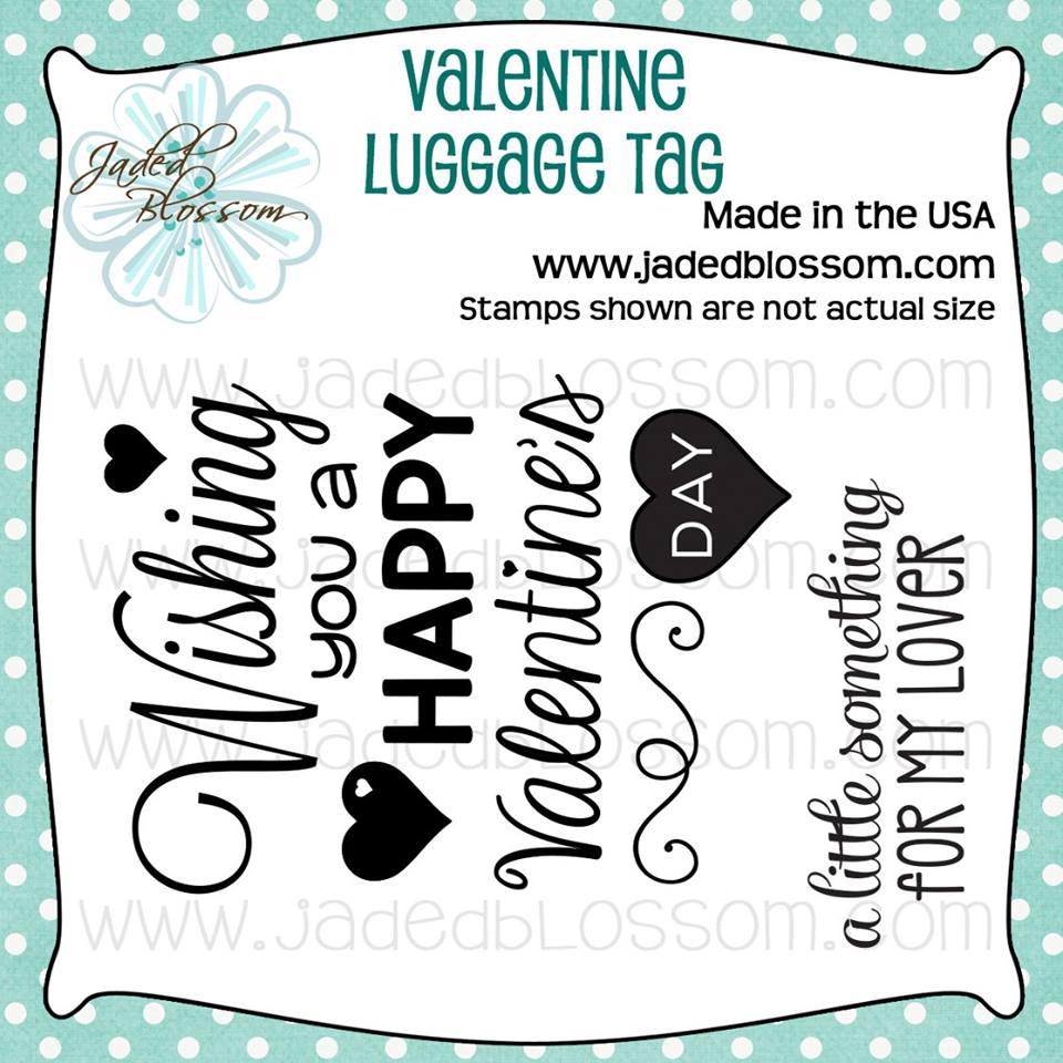 Valentine Luggage Tag