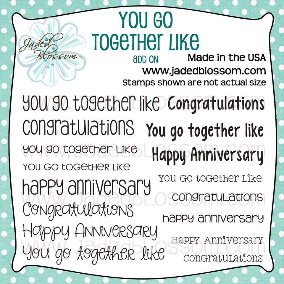 You Go Together Like (add on)